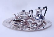 Silver tea set