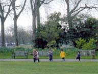 One of the nearly 100 tea gardens that existed in the 18th Century, Ranelagh garden. While the tea garden is gone, it has survived as a park. 